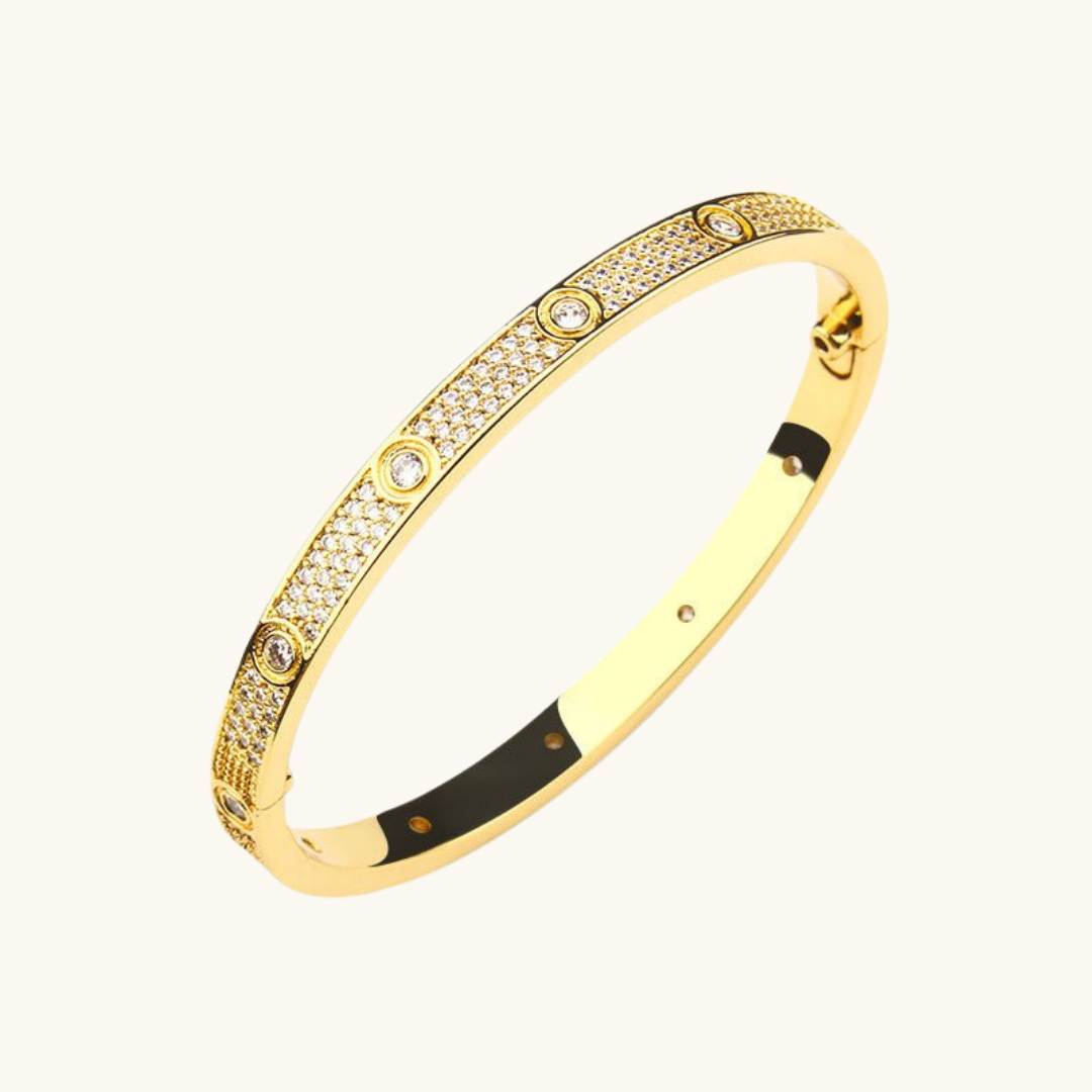 ETERNITY DELUXE LINK ARMBÅND I GULD