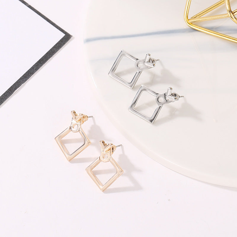 SQUARE | LUXURY SQUARE EARRINGS