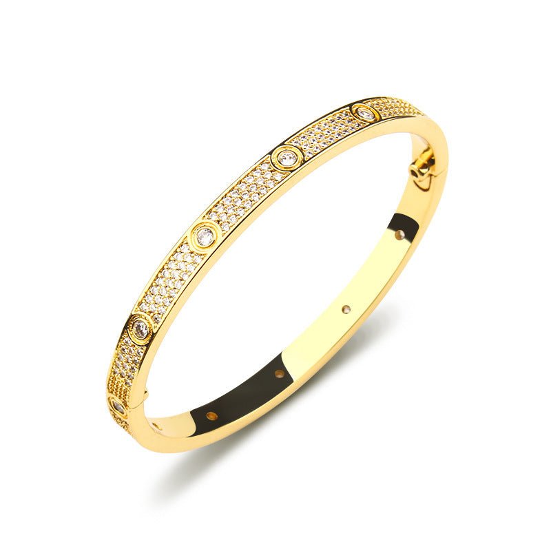 ETERNITY DELUXE LINK ARMBÅND I GULD